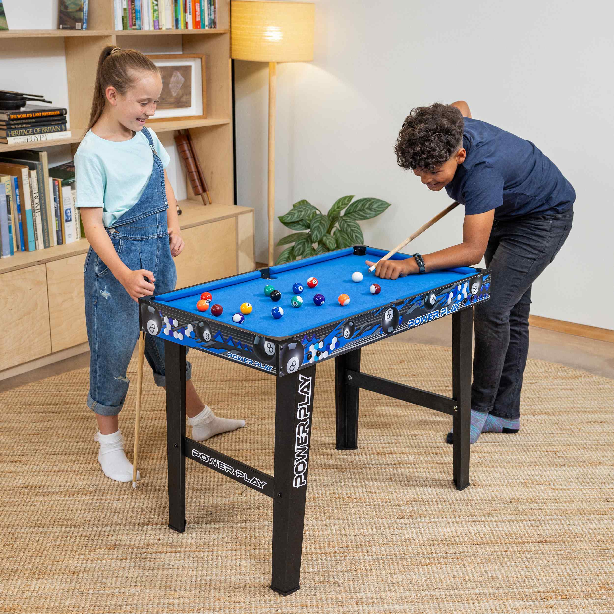 free standing pool table