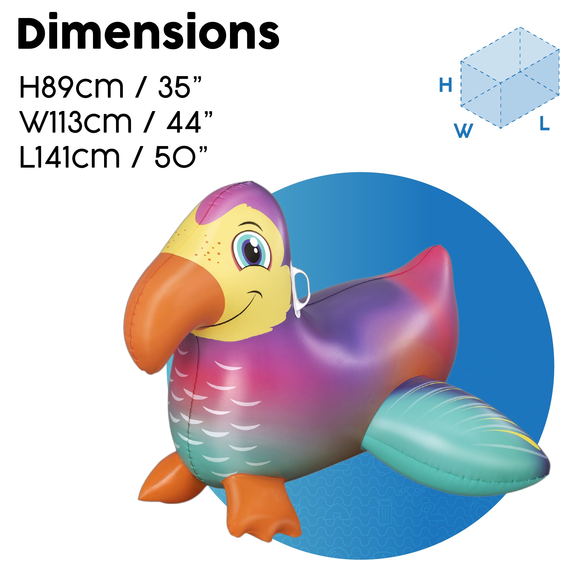 large dandy dodo pool float