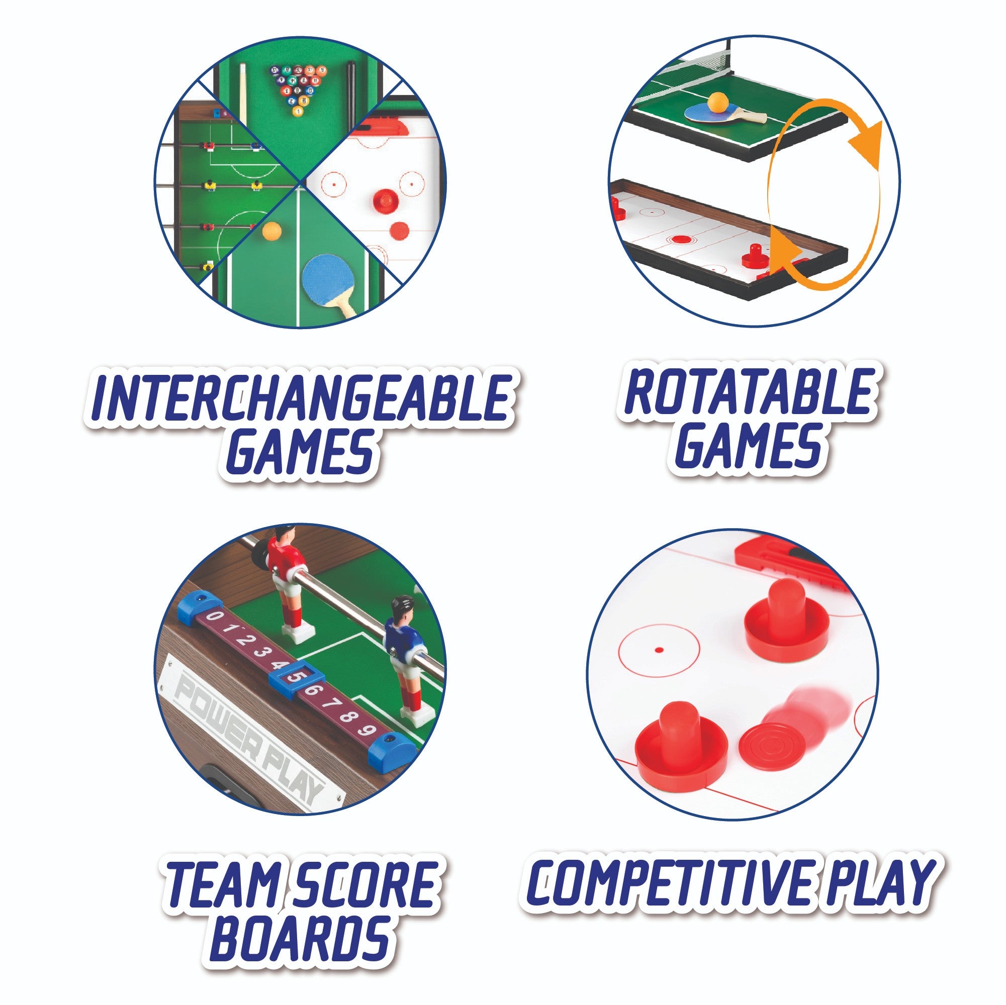 mini air hockey table