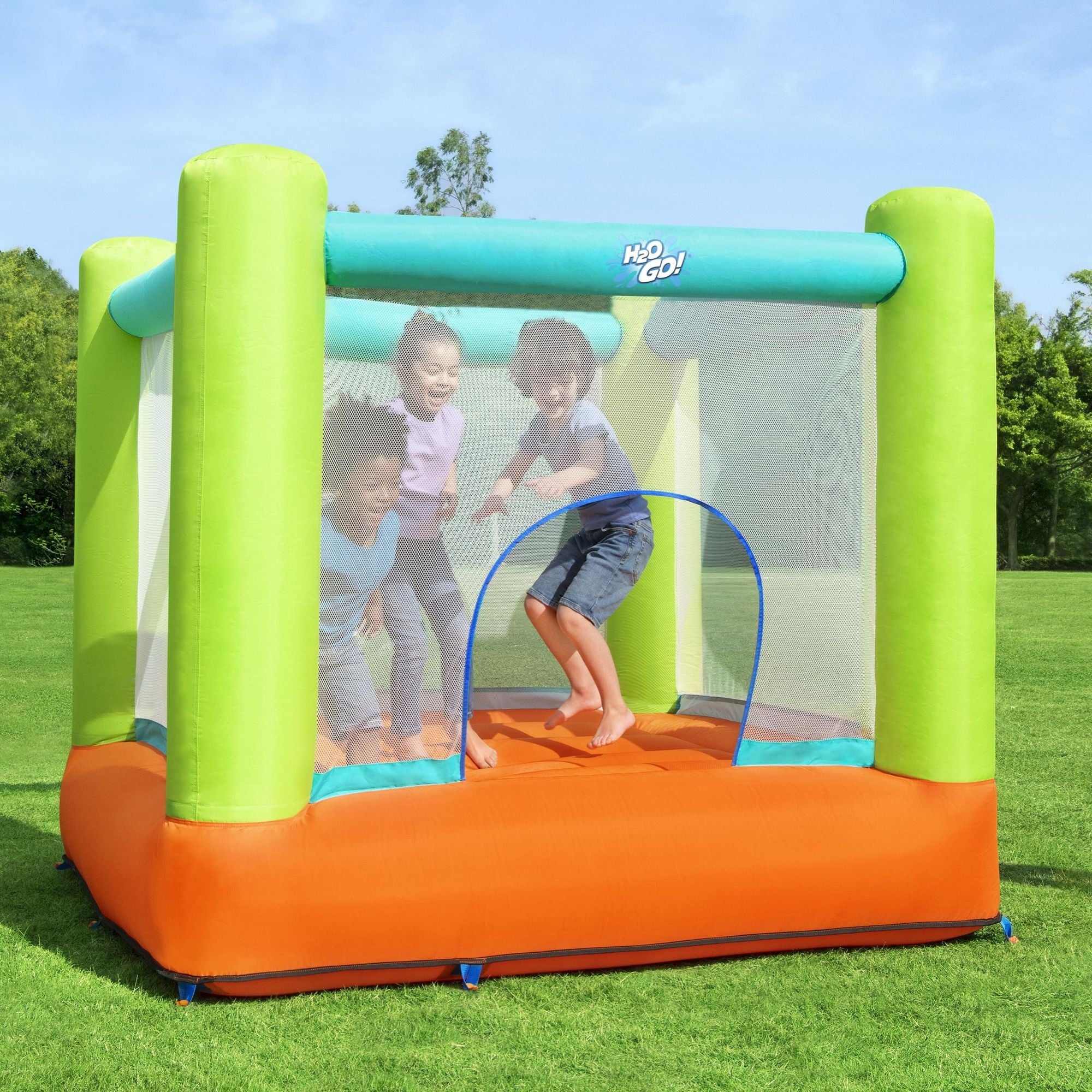 outdoor bouncy castle