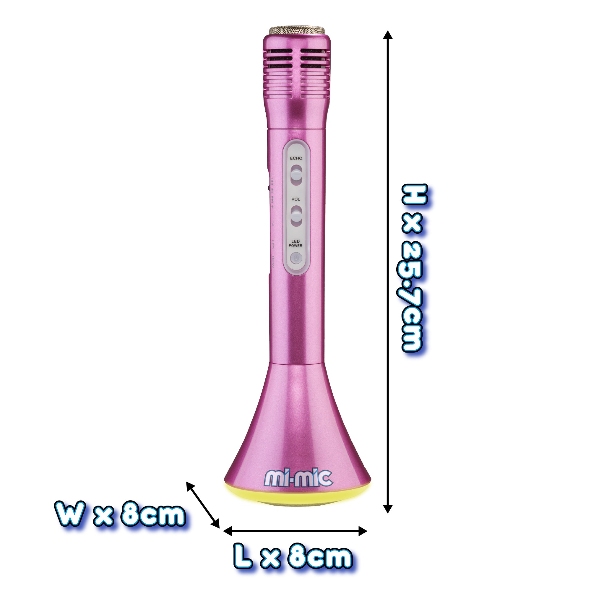 Mi-Mic Microphone Speaker - Pink