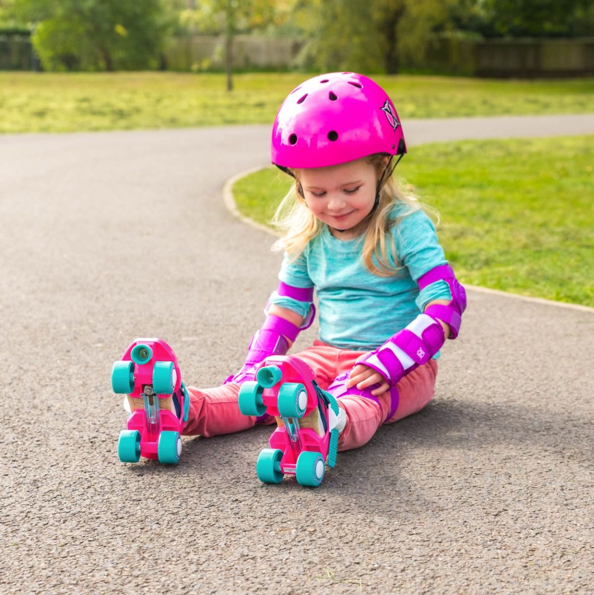 pink infant skates for girls