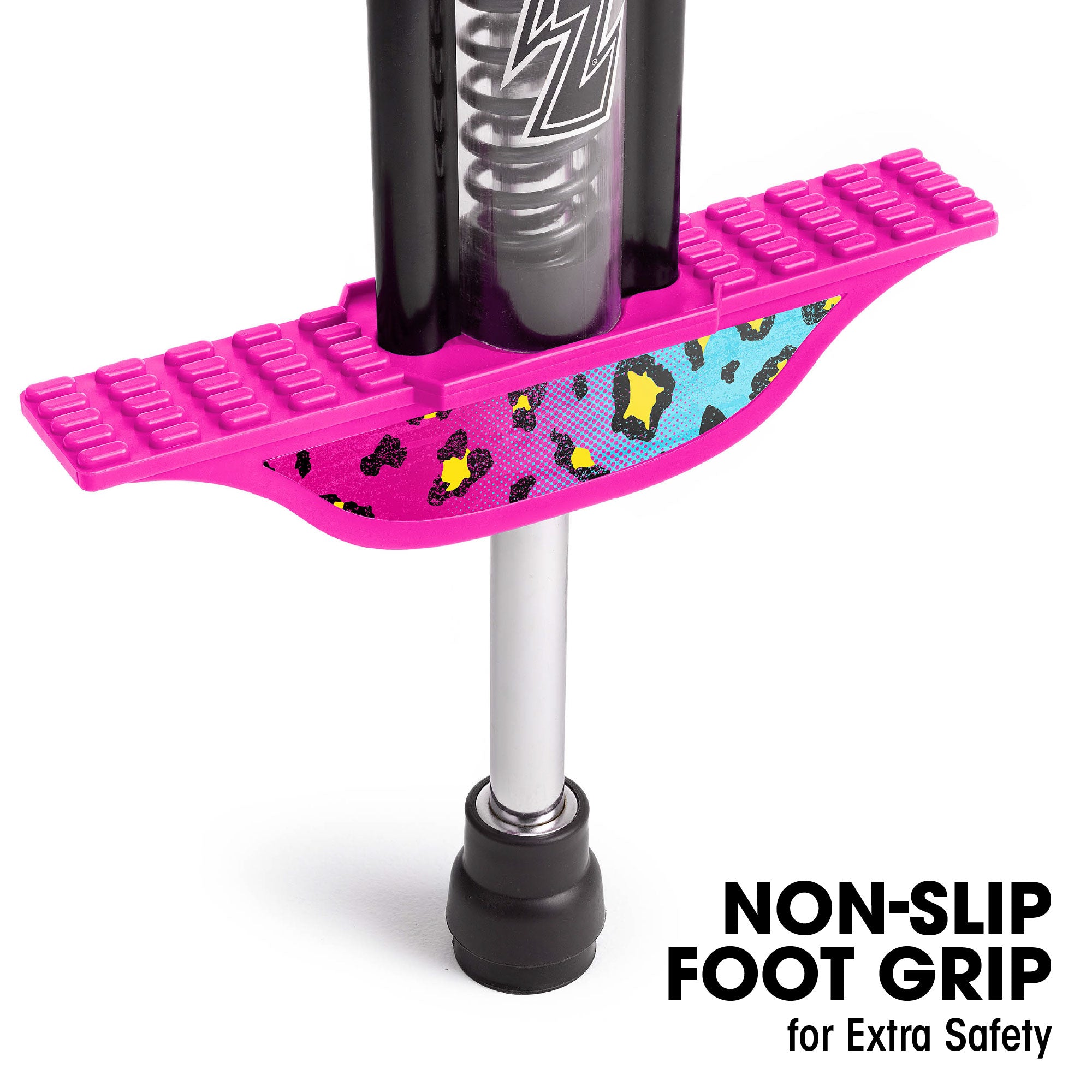 non slip foot grip pogo stick