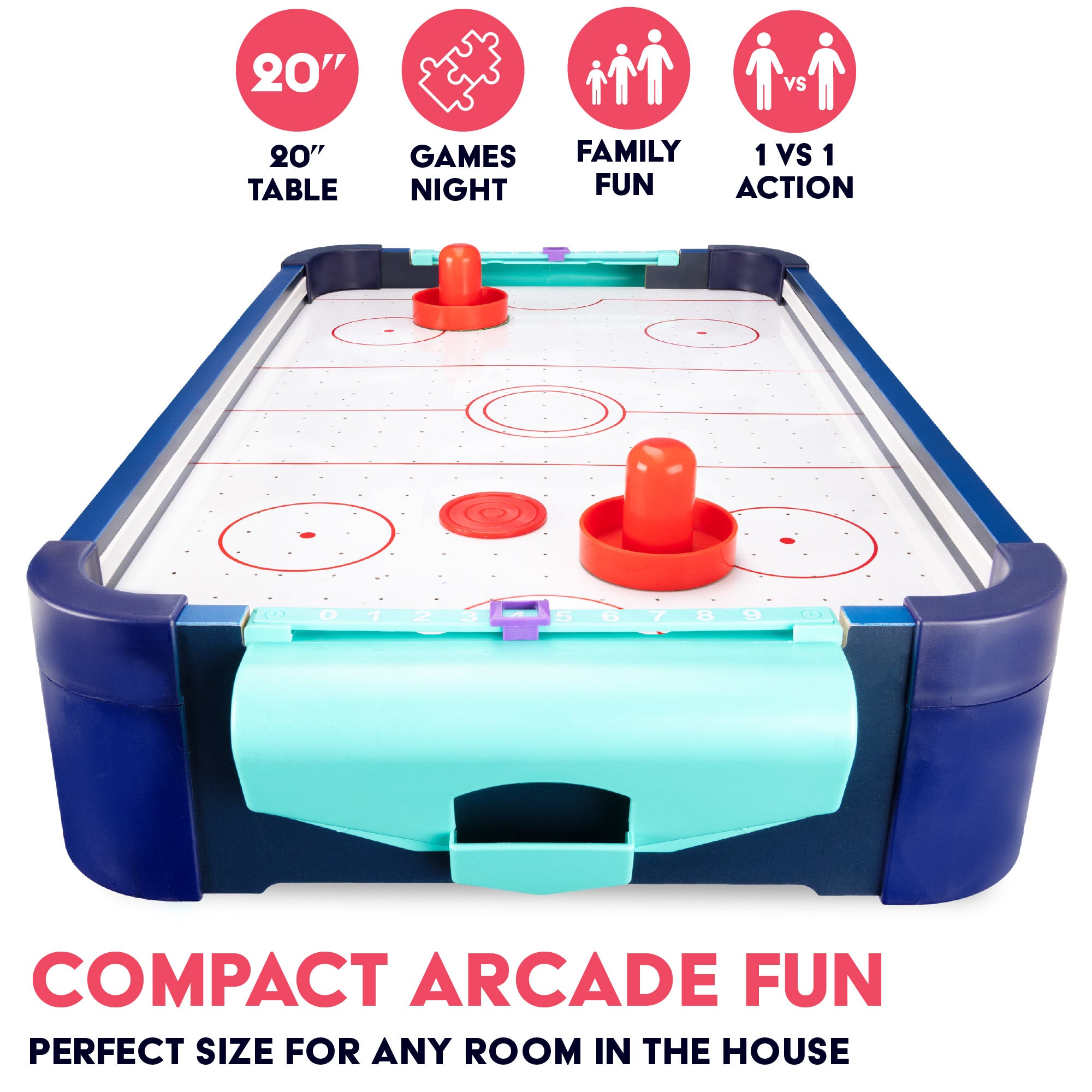 LED Air Hockey Games Table 
