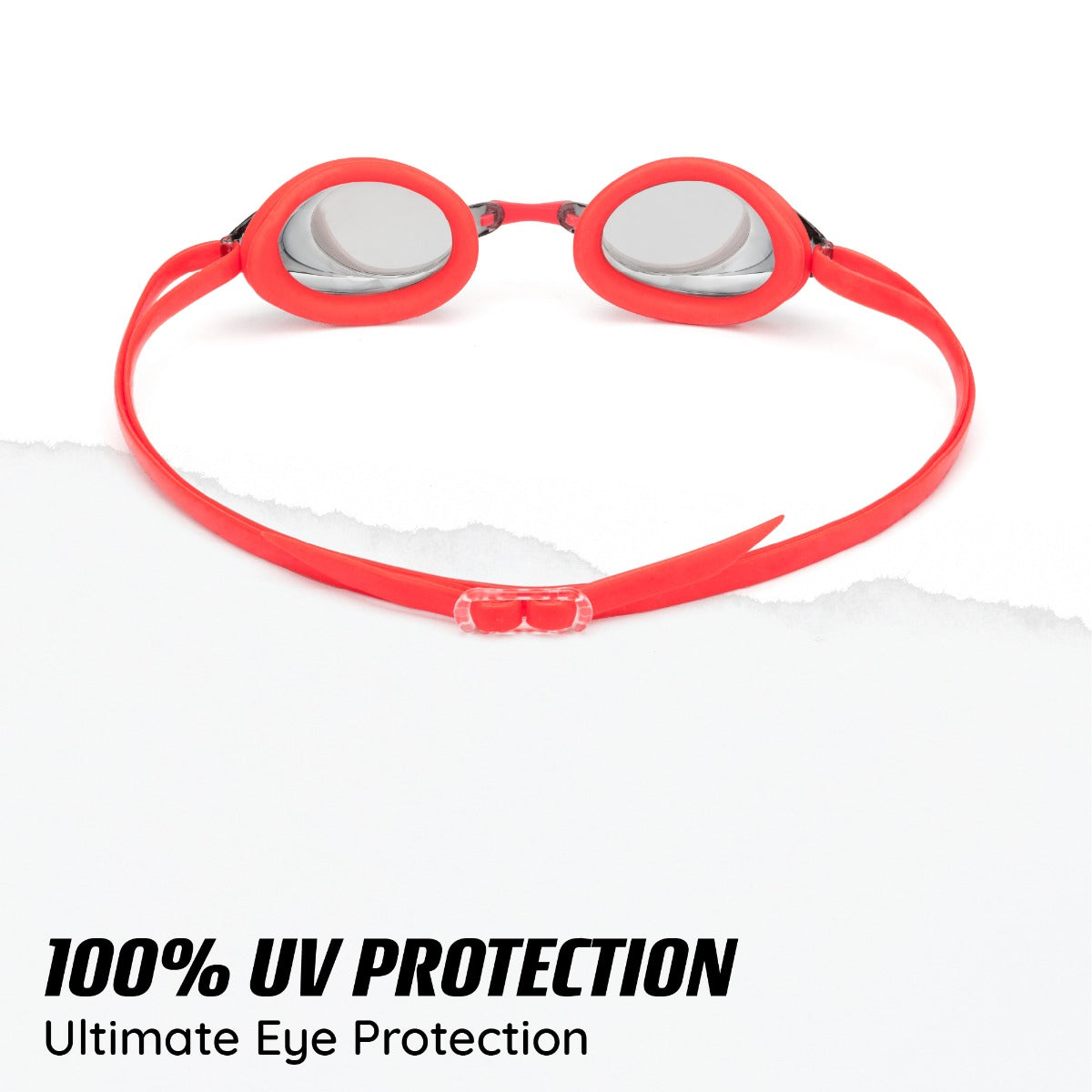 Children’s swimming goggles in red