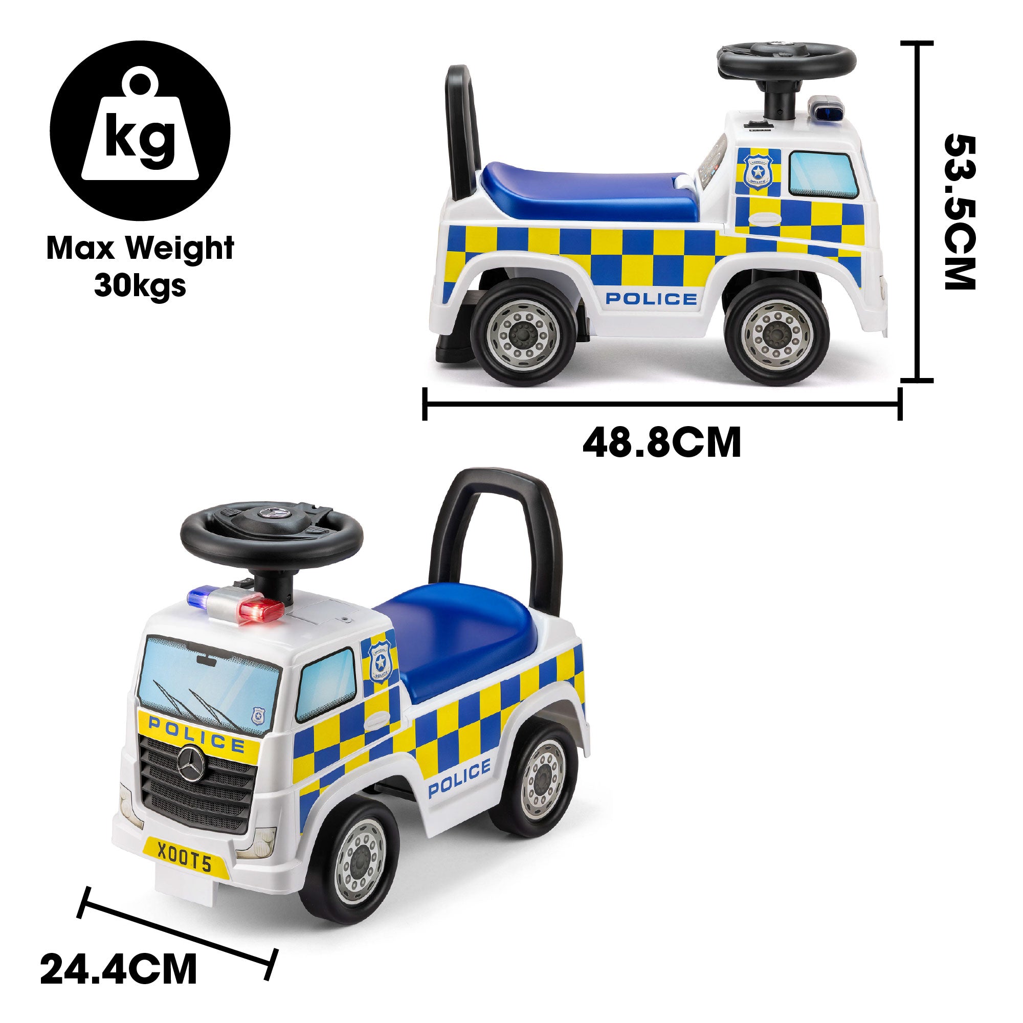 ride on police car for 4 year old