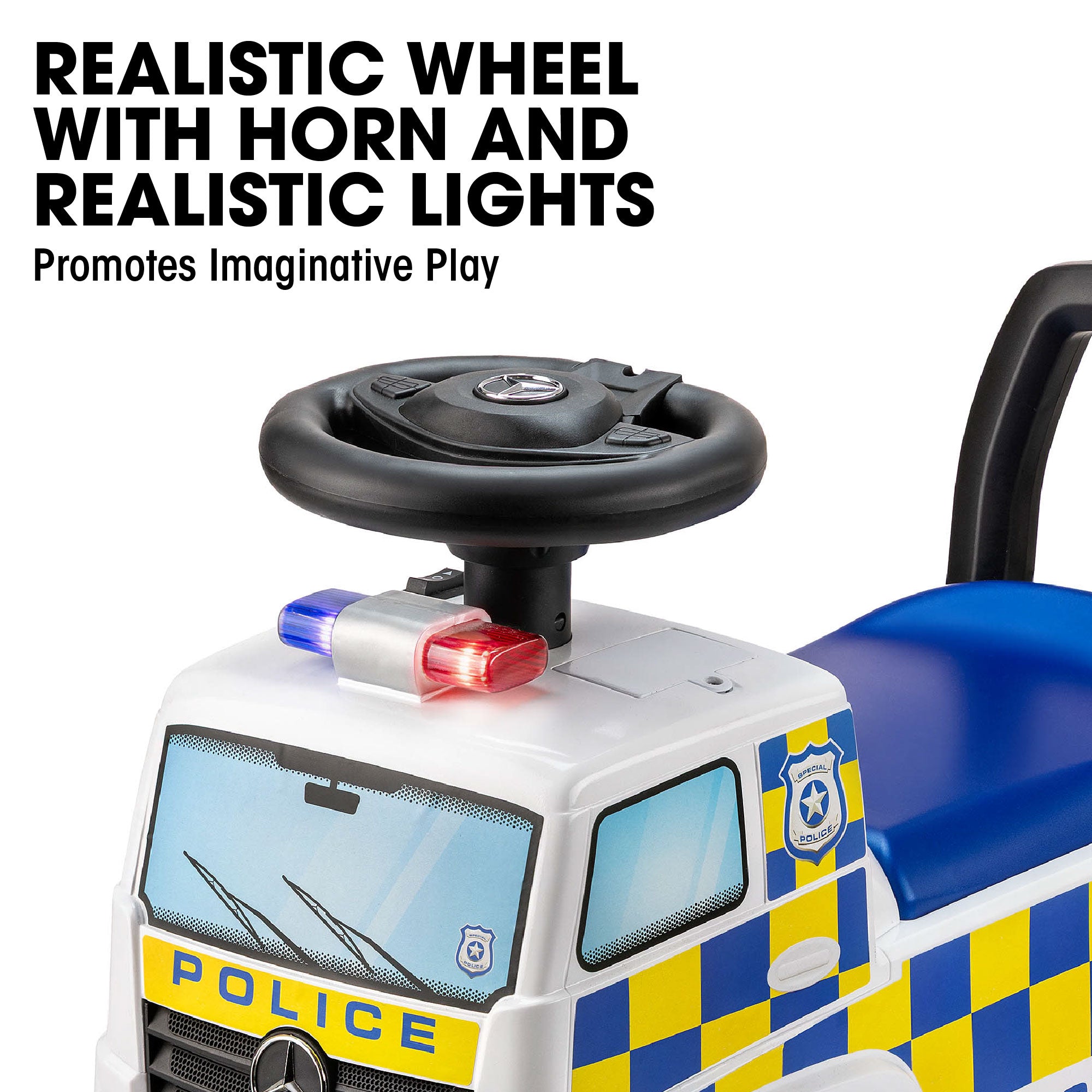 ride on police car for 3 year old