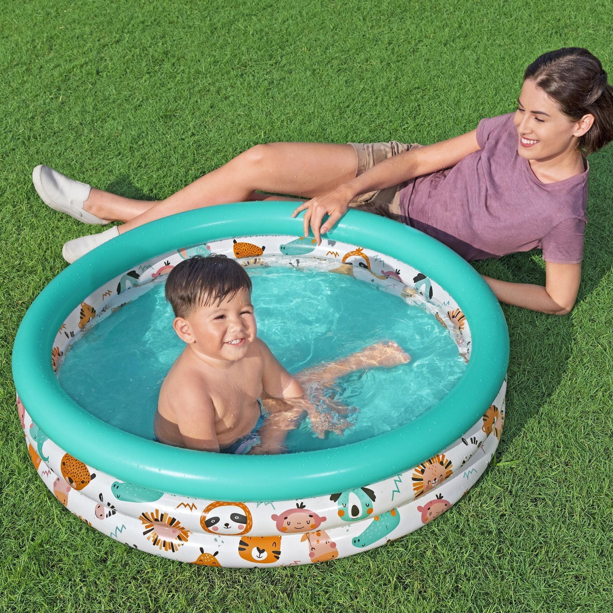 paddling pool baby
