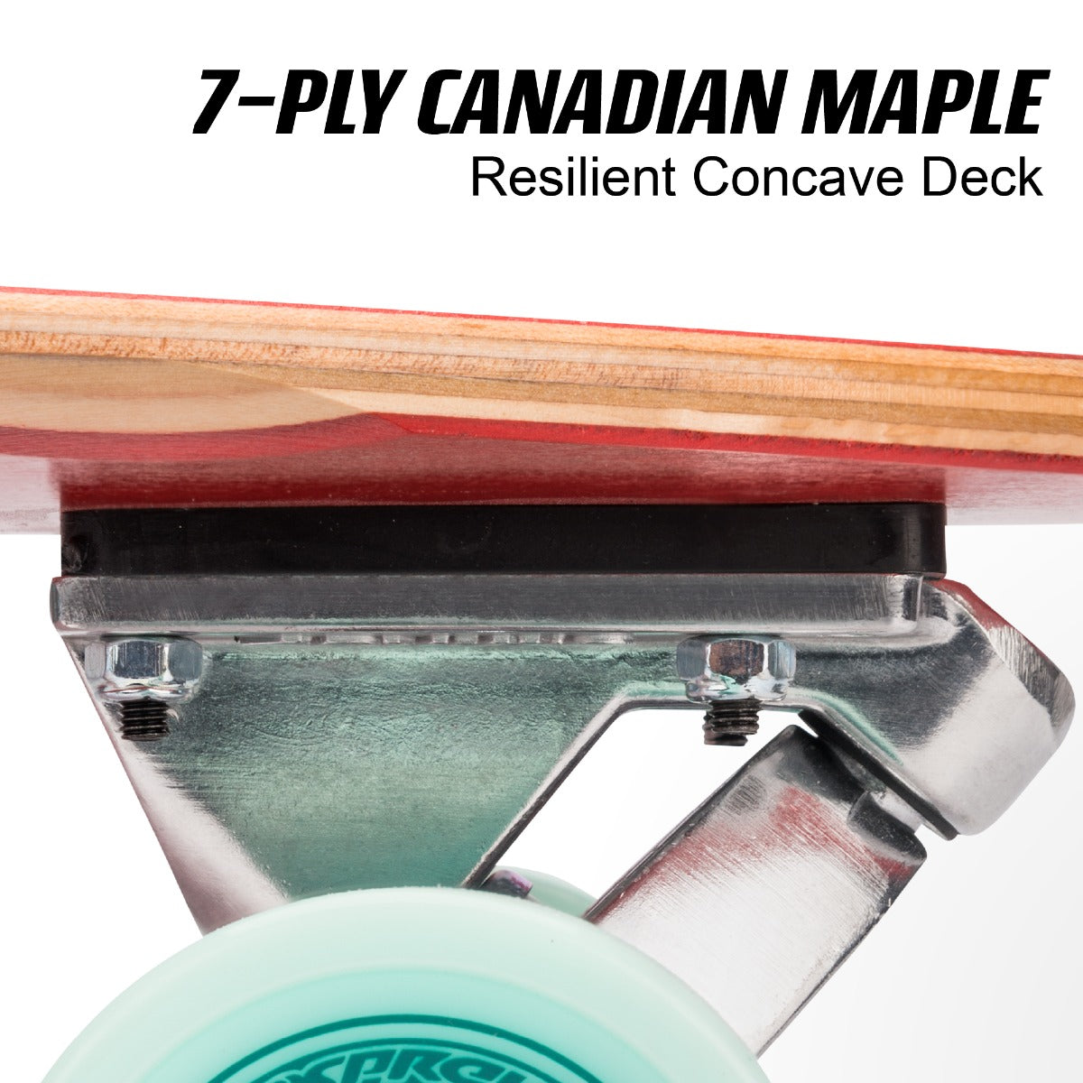 Toyrific cruising longboard for youth