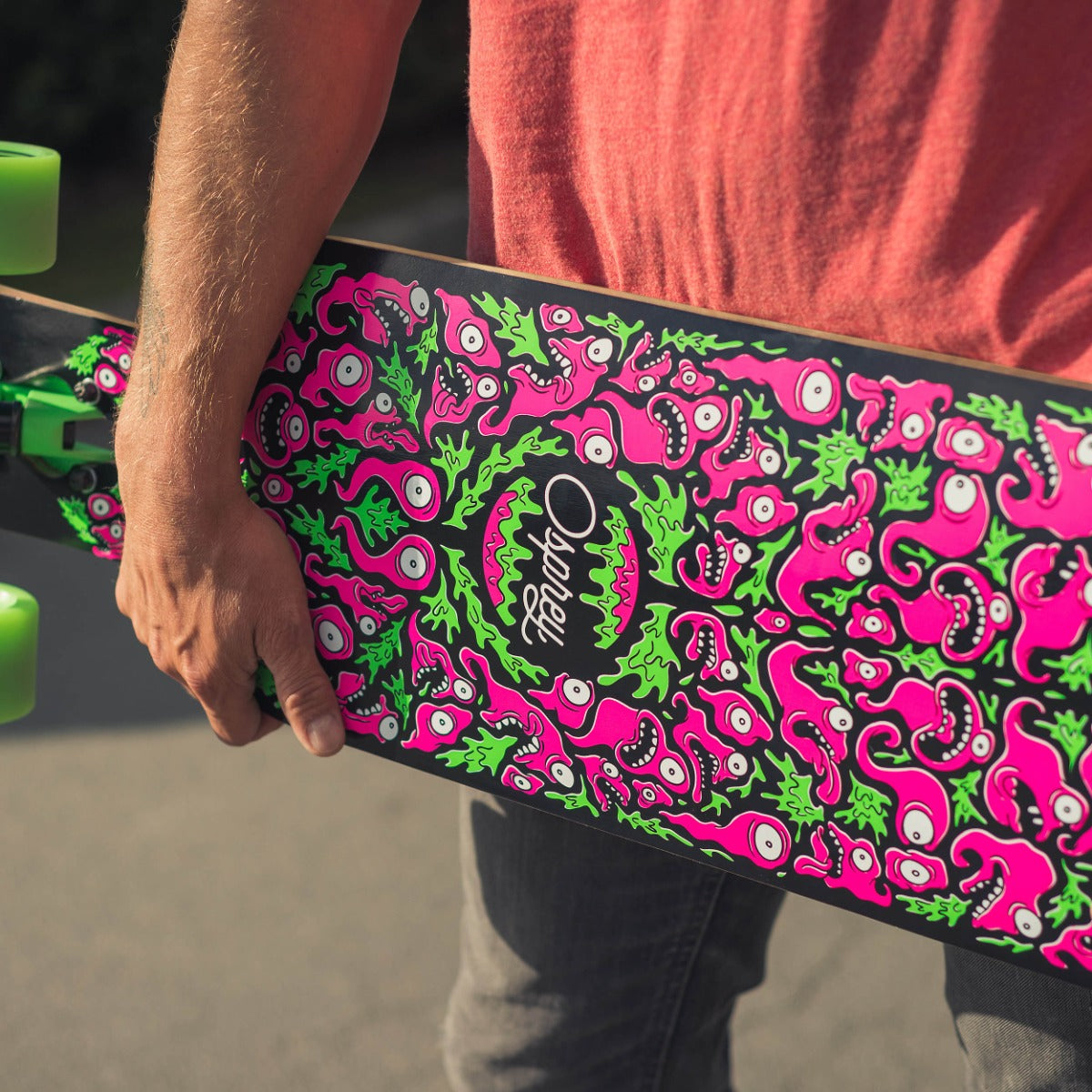 Character-themed longboard for children
