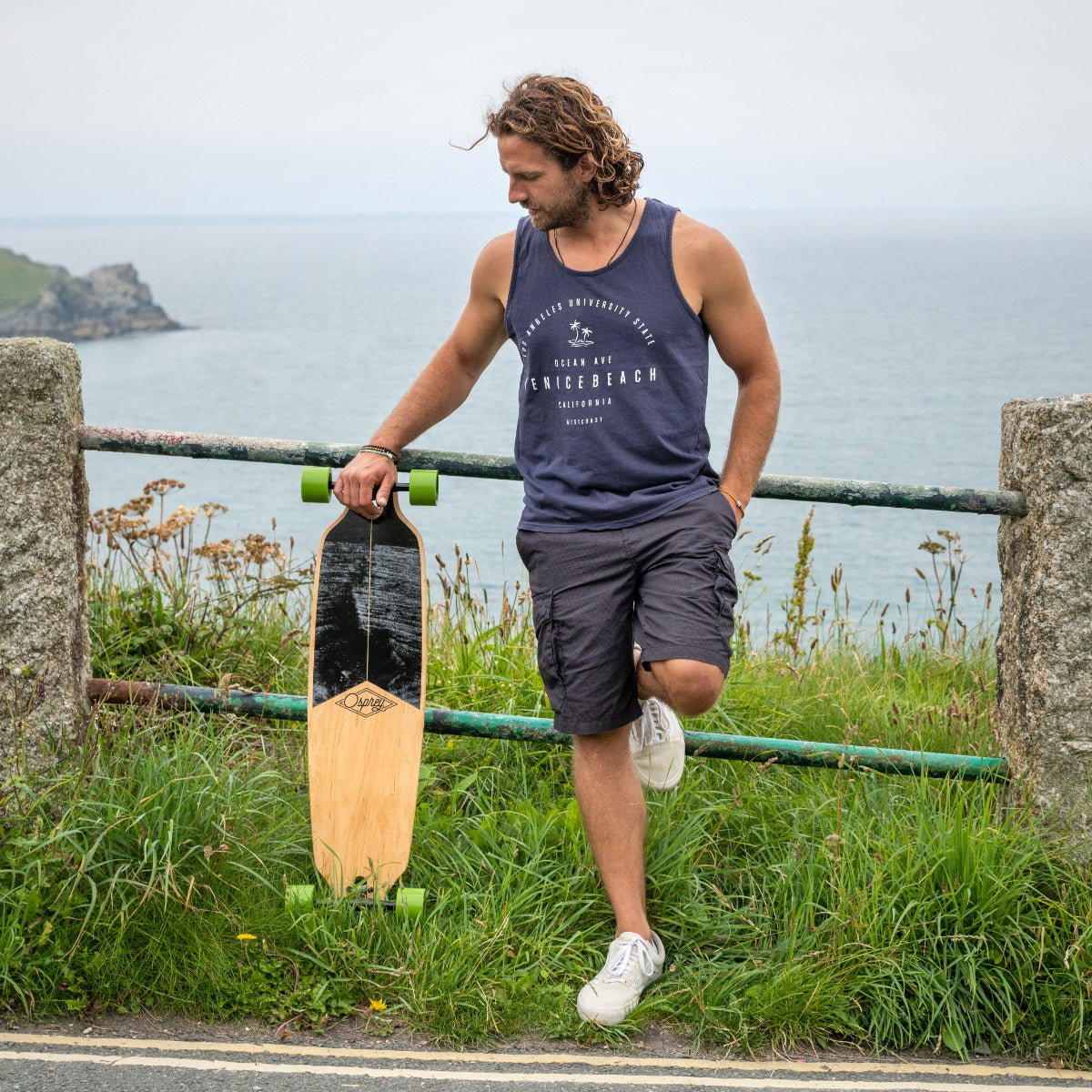Gradient wood skateboard for kids