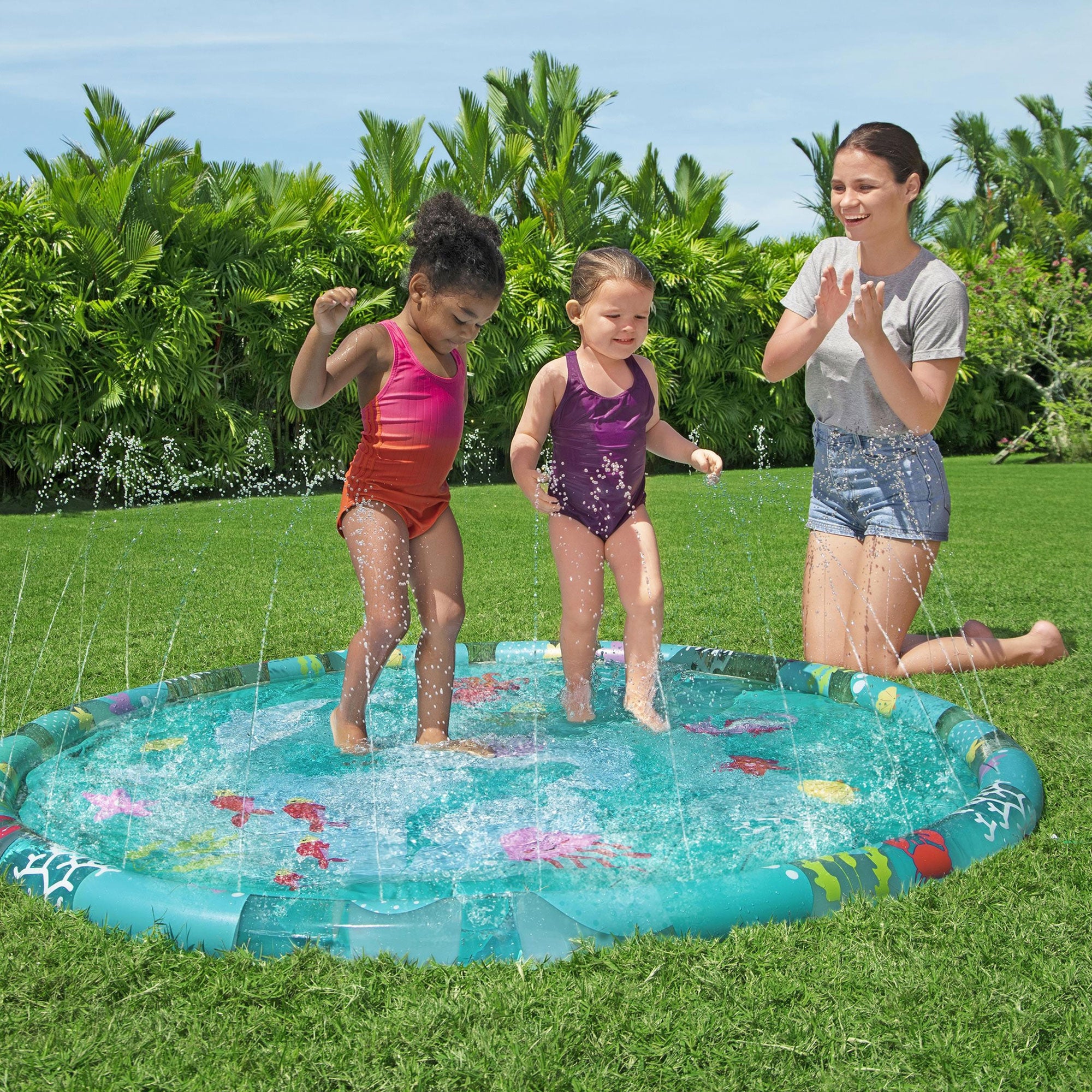 sprinkler pad for kids