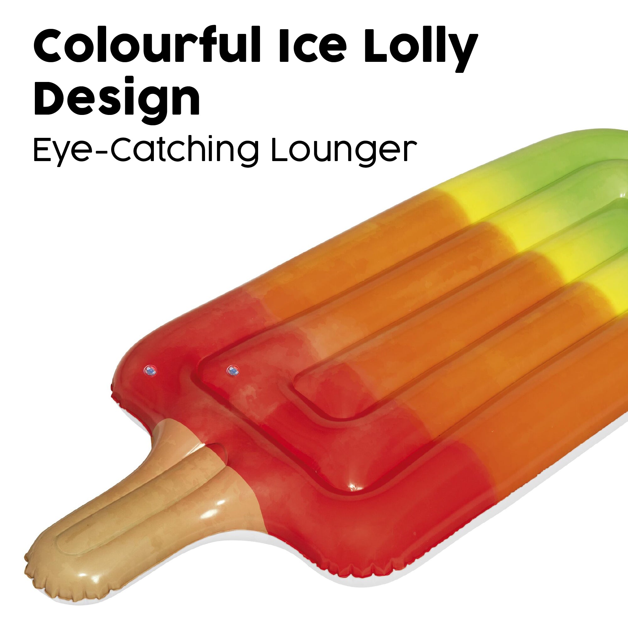 swimming pool ice lolly float