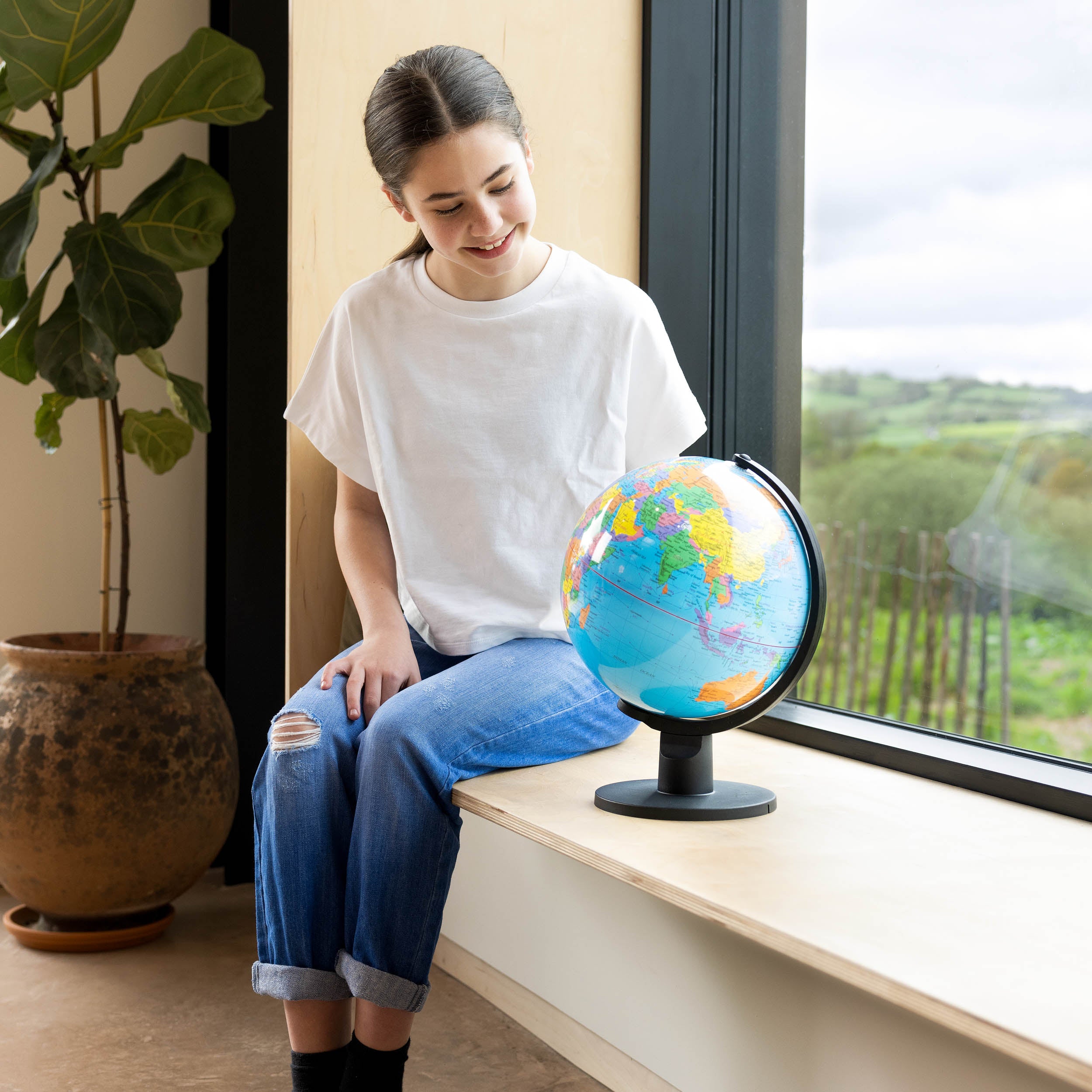 large kids globe
