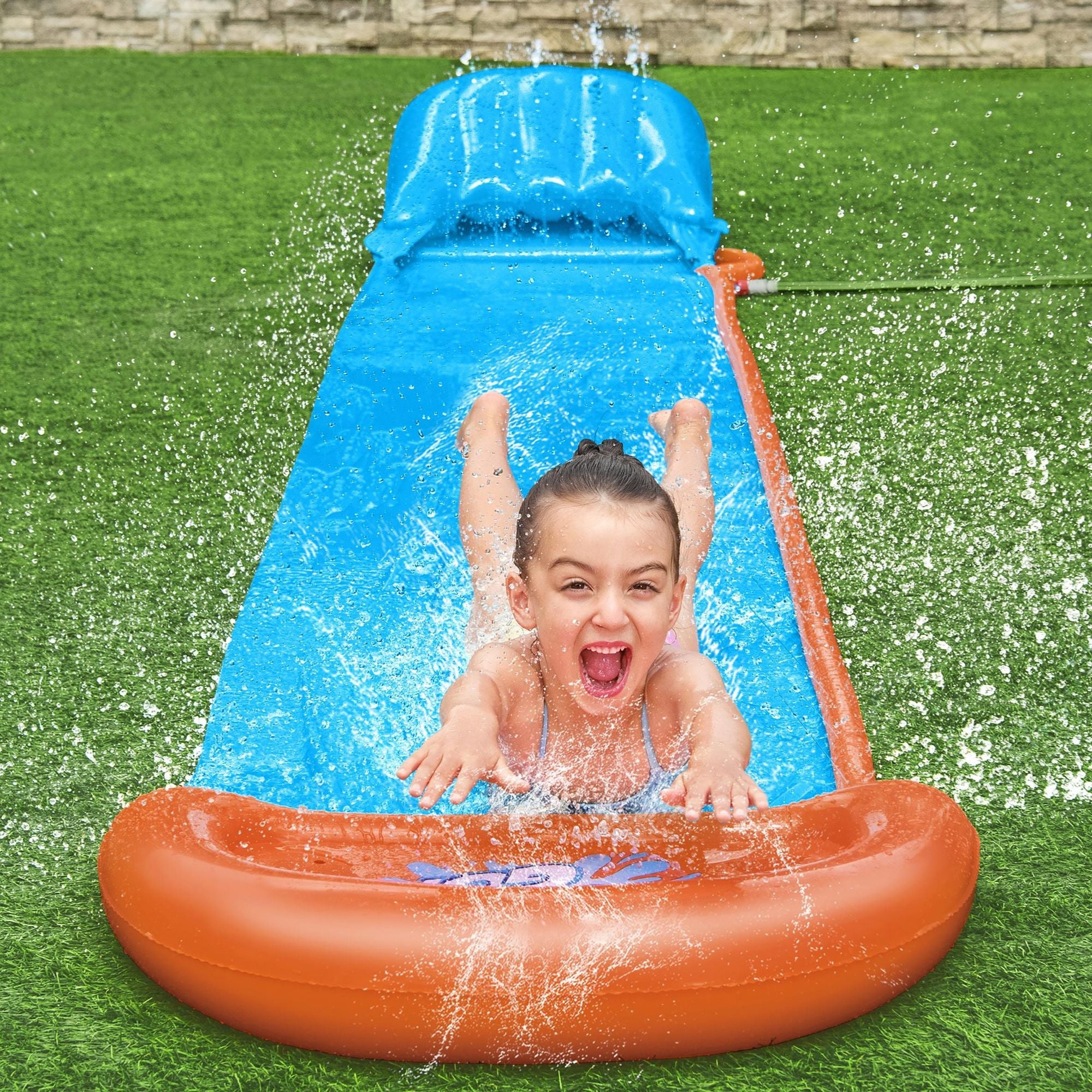inflatable wet slide