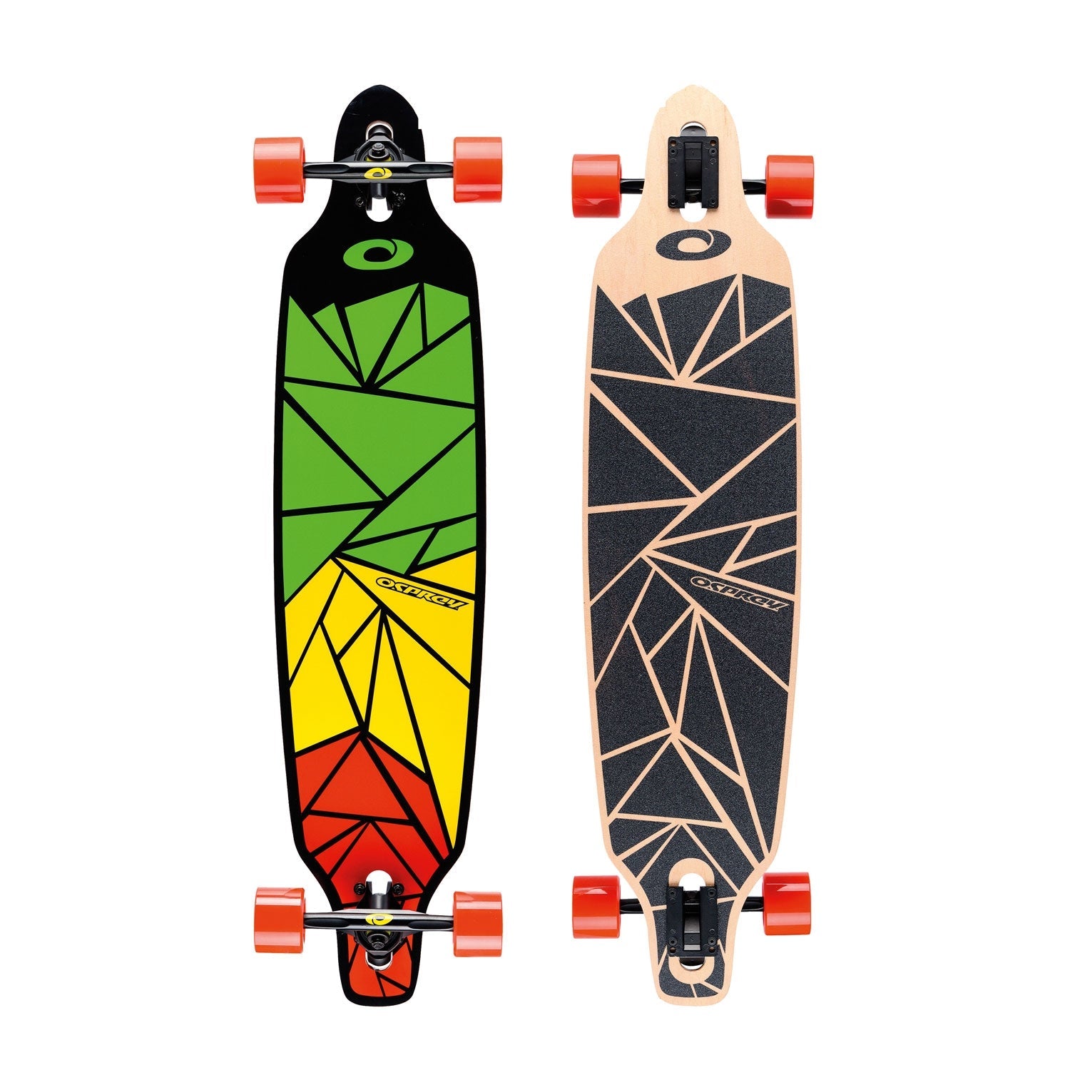 39 inch twin tip longboard skateboard