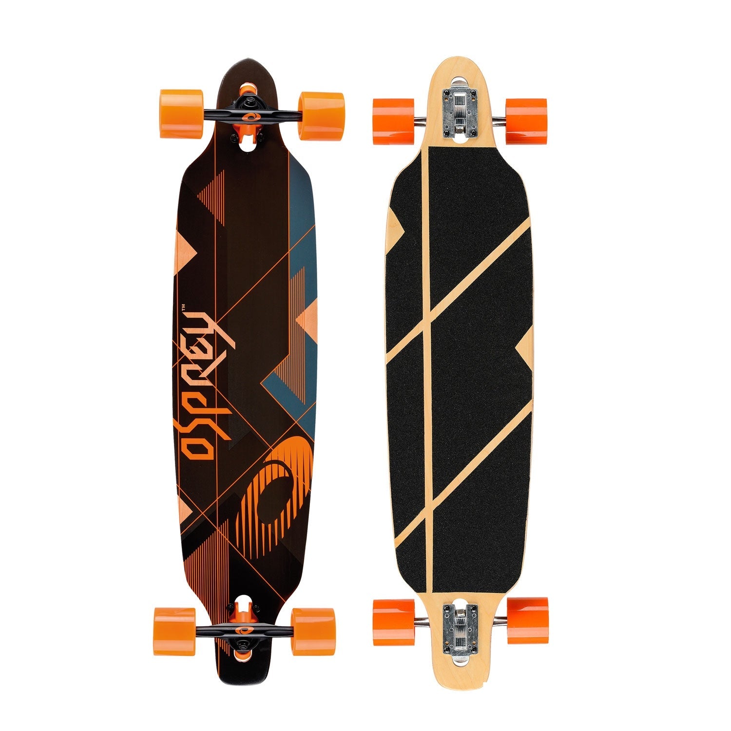 39 inch twin tip longboard Nexus design