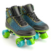 Mid Top Raver Roller Skates - Green