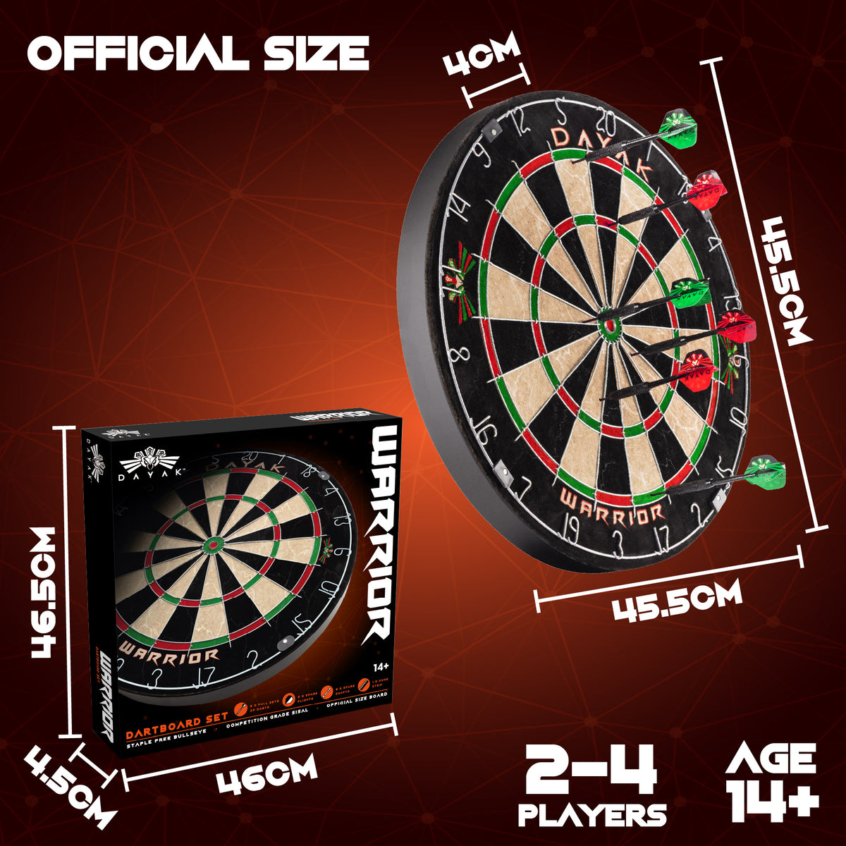Family games  dartboard