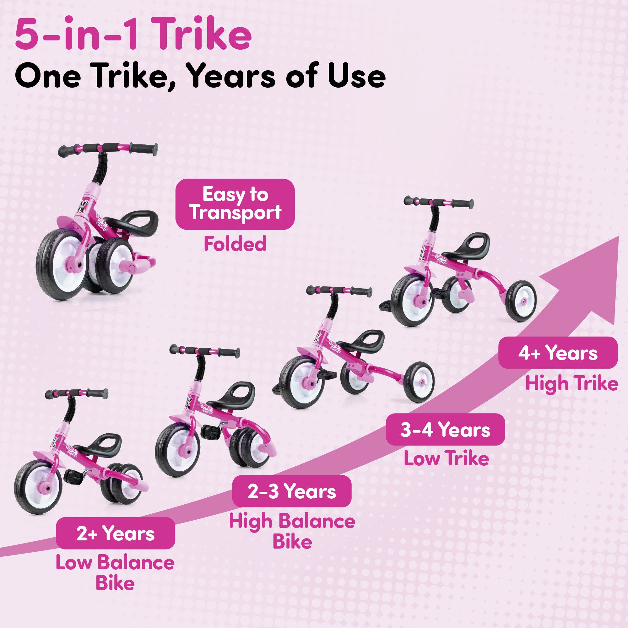 foldable balance bike