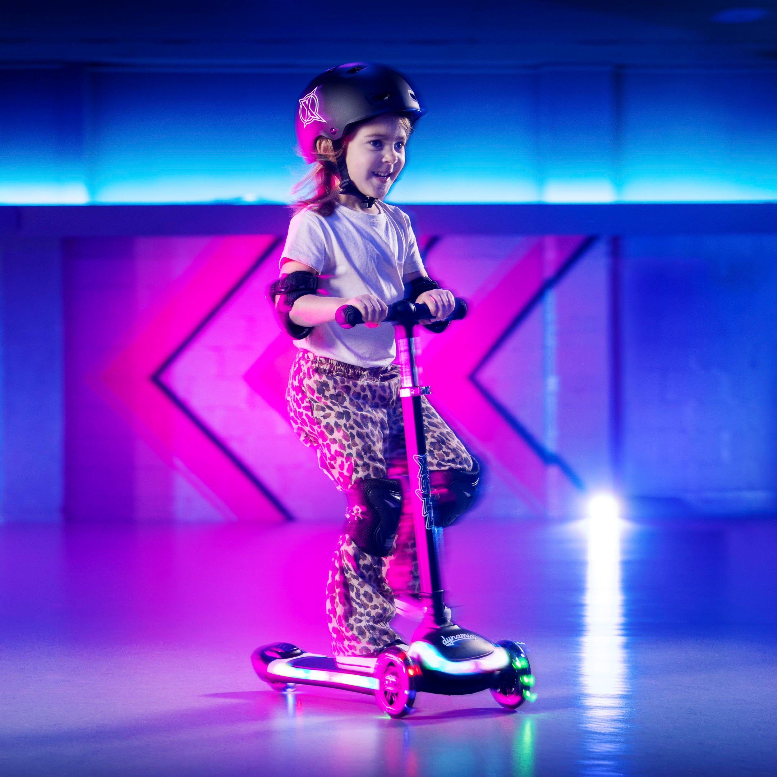 tri scooter for girls with LED wheels