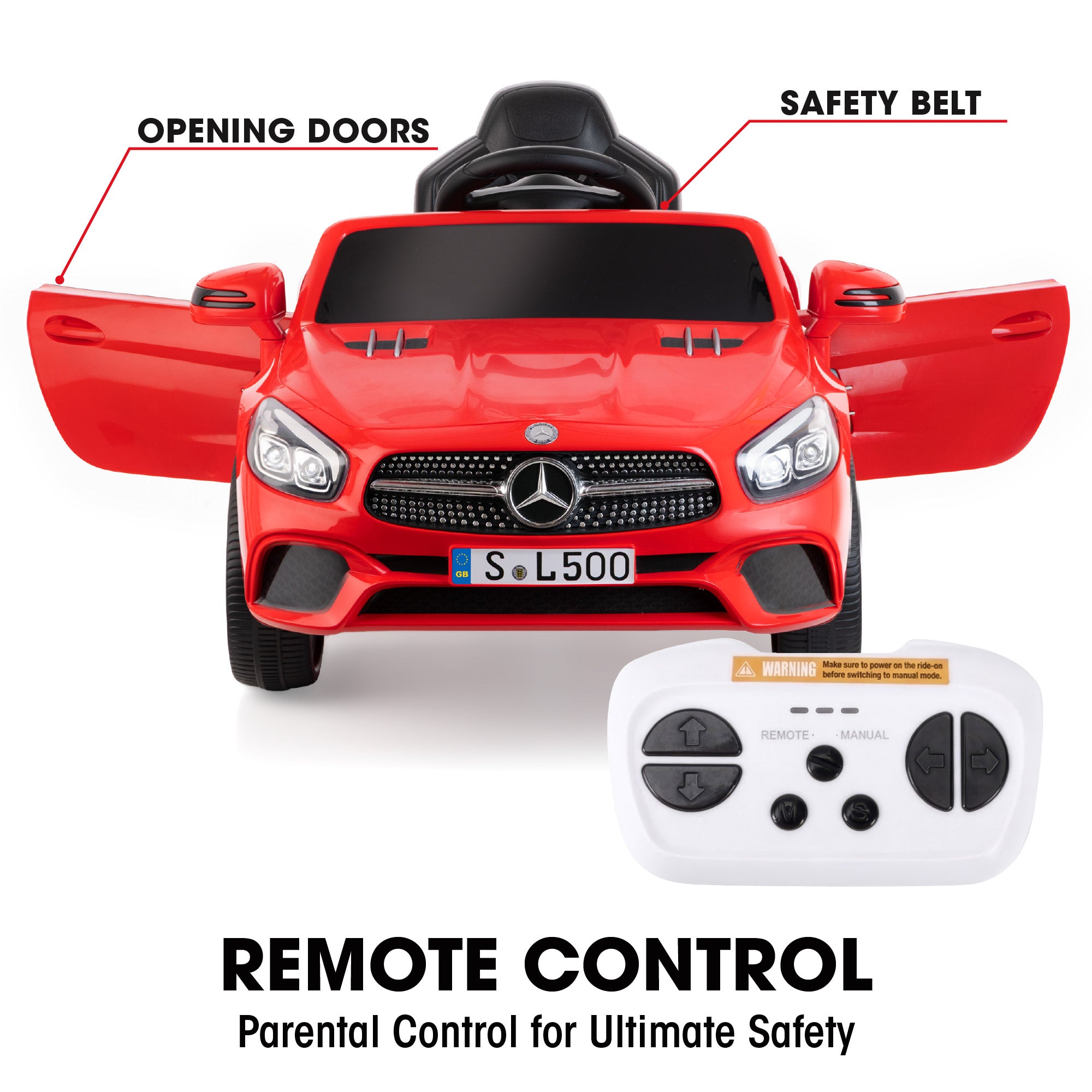 mercedes ride on toy car for kids
